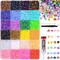 24000Pcs Resin Jelly Rhinestones with 1 Pcs B7000 Jewelry Glue for Crafting, Mixed-Color 3mm Flatback Gems, Bedazzling Crystal for DIY Crafts Clothing Tumblers Mugs Shoes Fabric Decor Nail Art Makeup